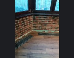 Град Московский, улица Радужная, 10. Ремонт балкона, 2021 год #0