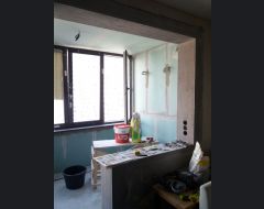 Град Московский, улица Радужная, 10. Ремонт балкона, 2021 год #2