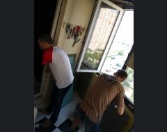 Град Московский, улица Радужная, 10. Ремонт балкона, 2021 год #3