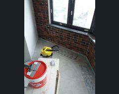 Град Московский, улица Радужная, 10. Ремонт балкона, 2021 год #9