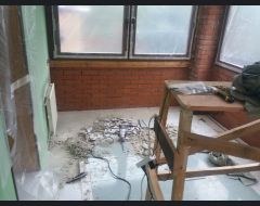 Капитальный ремонт балкона в частном доме. Монино, 2022 год #14