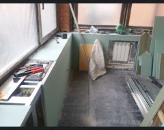 Капитальный ремонт балкона в частном доме. Монино, 2022 год #47